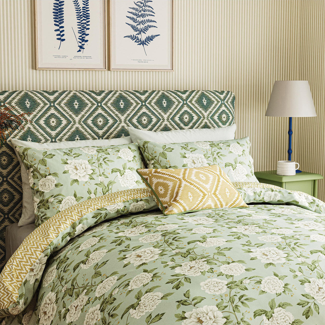 Summer Peony Cover Set