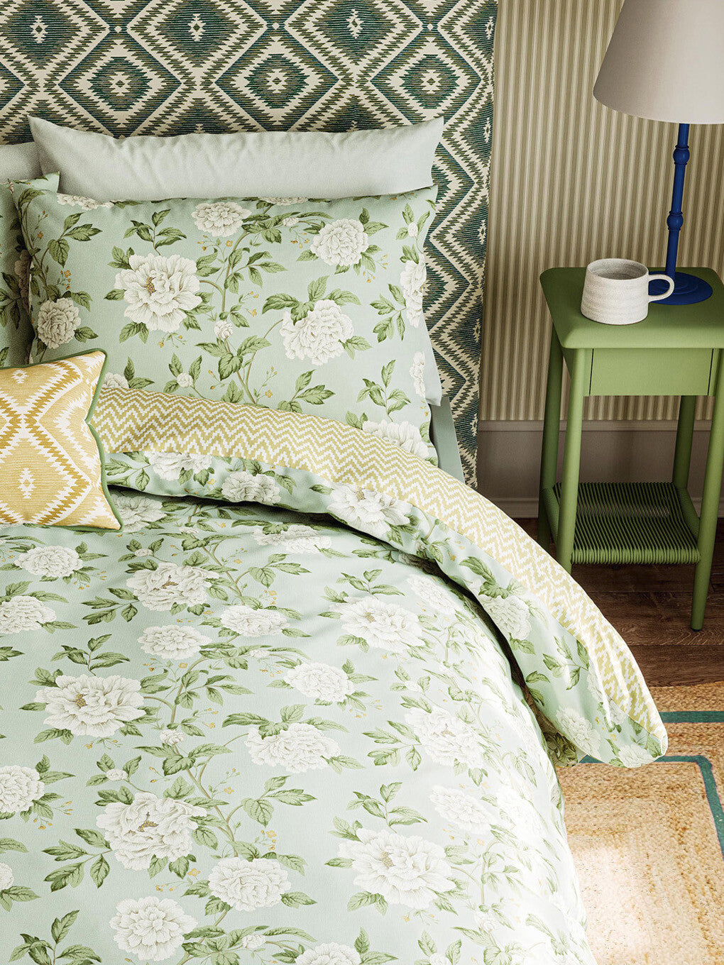 Summer Peony Cushion