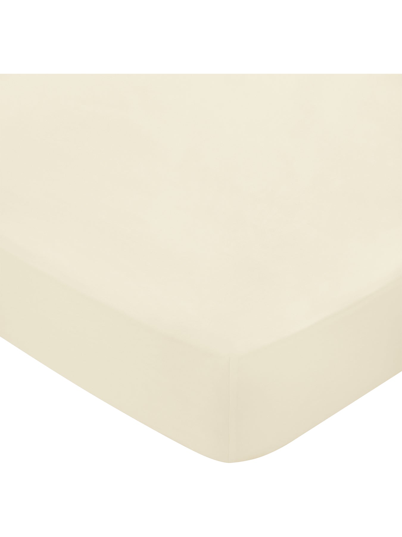 400TC Sateen Plain Dye Fitted Sheet