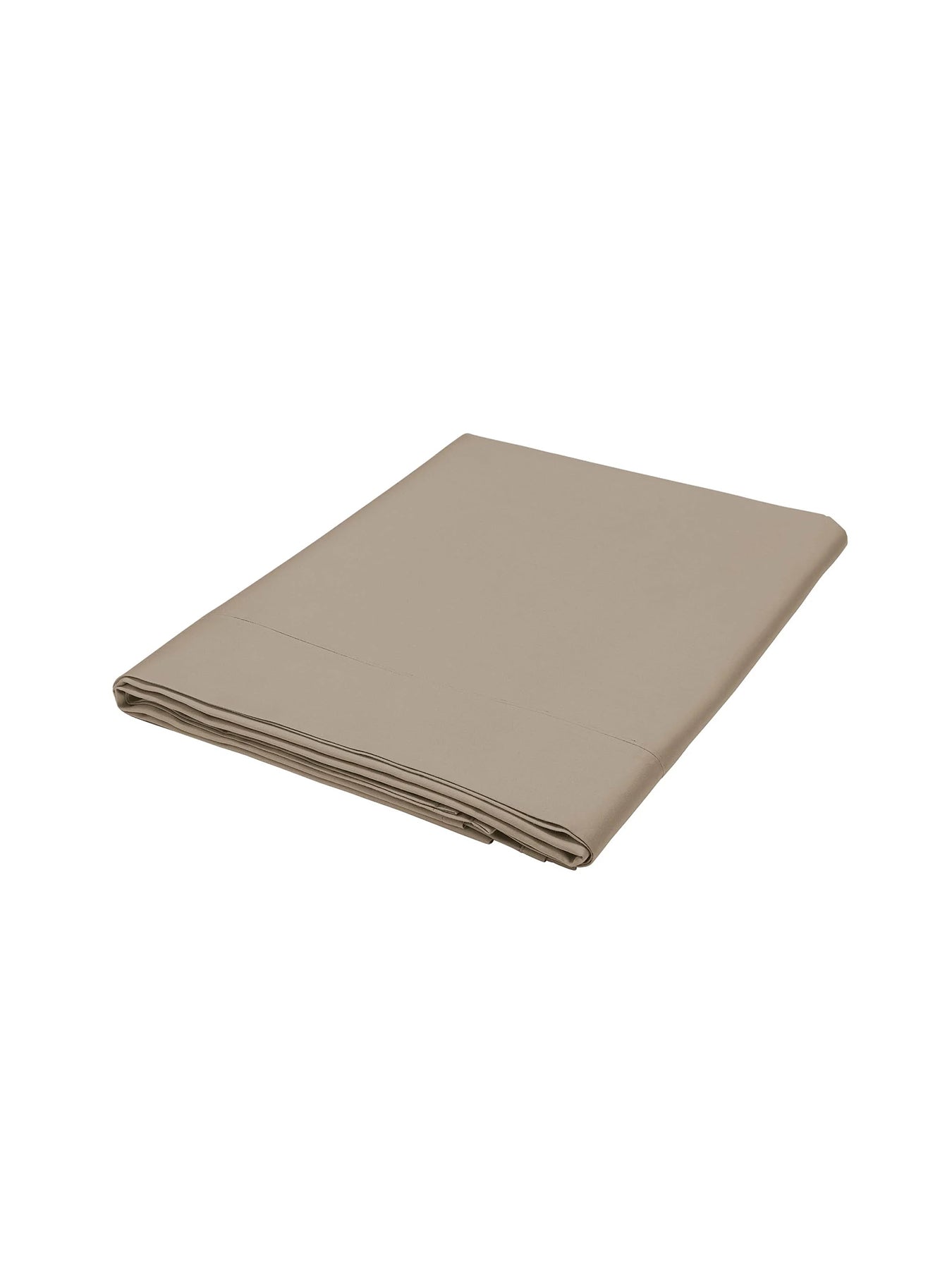 400 thread count Sateen Plain Dye Cover Set Brown