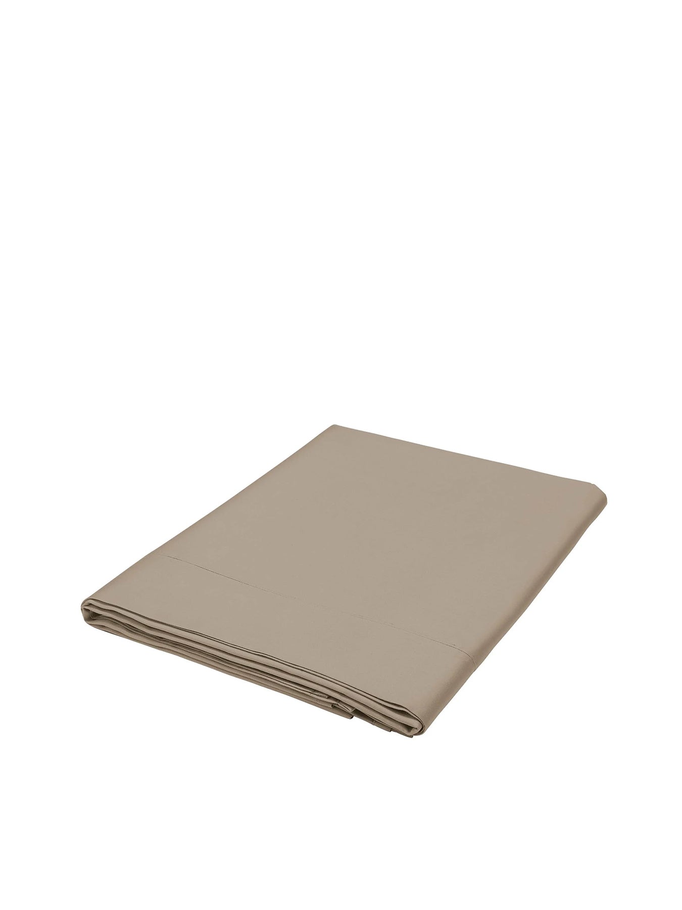 400 thread count Sateen Plain Dye Cover Set Brown