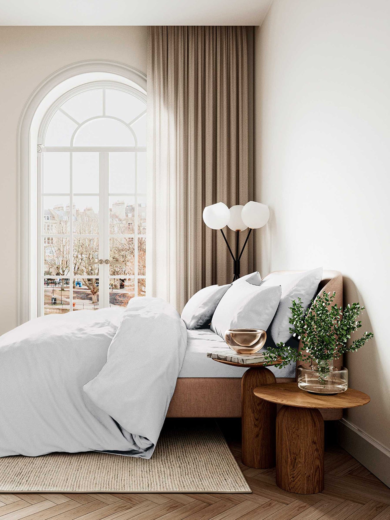 400 thread count Sateen Plain Dye Cover Set