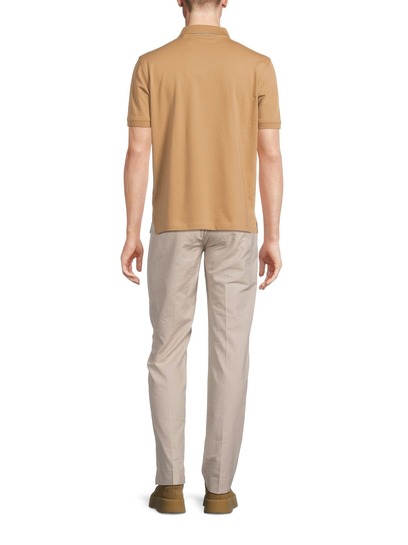 Contrast Piqué Polo Shirt