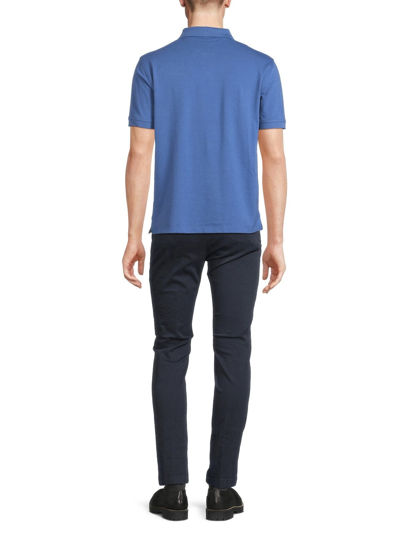 Contrast Piqué Polo Shirt