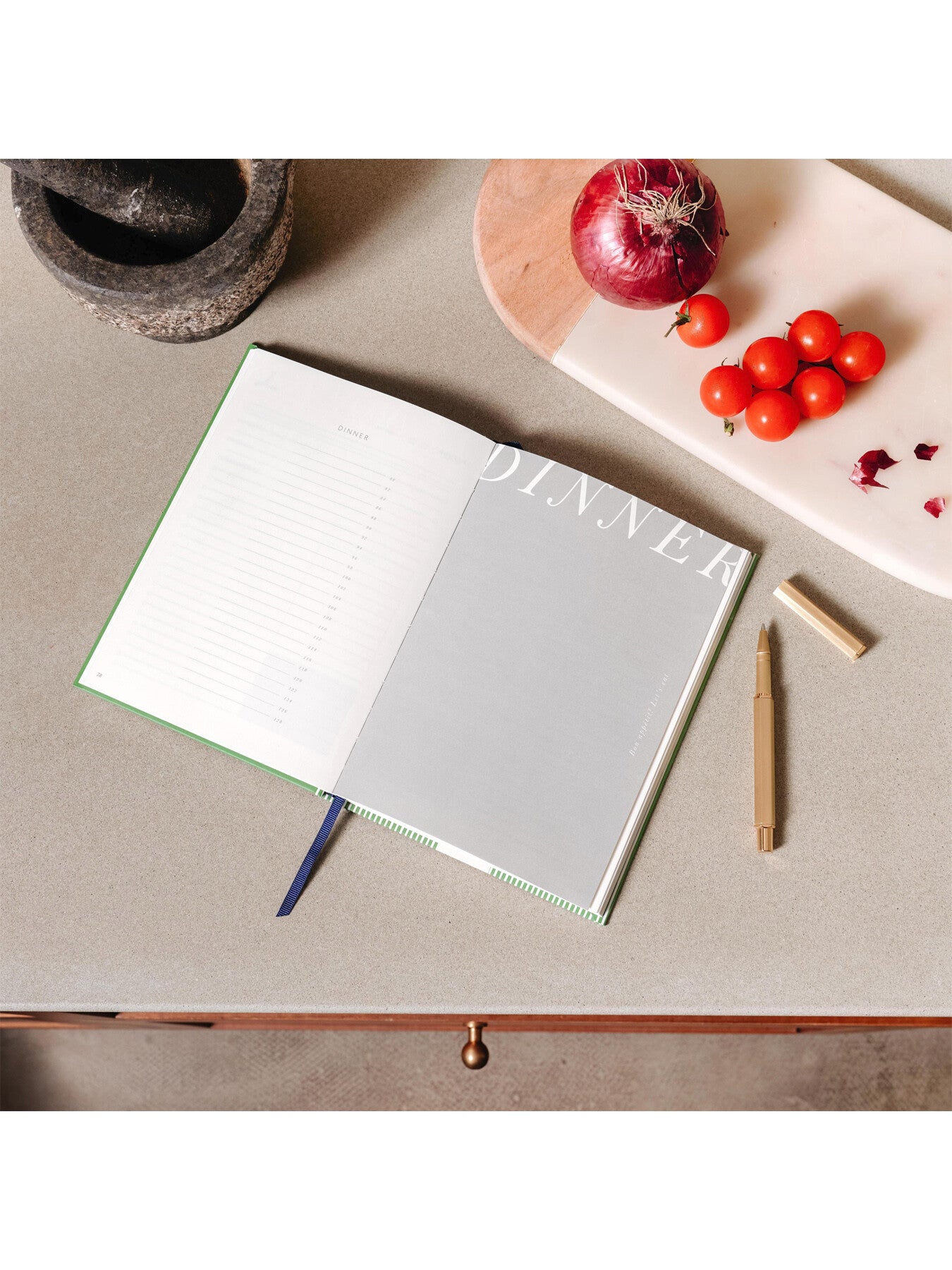 MUSHROOMS Recipe Journal Pink