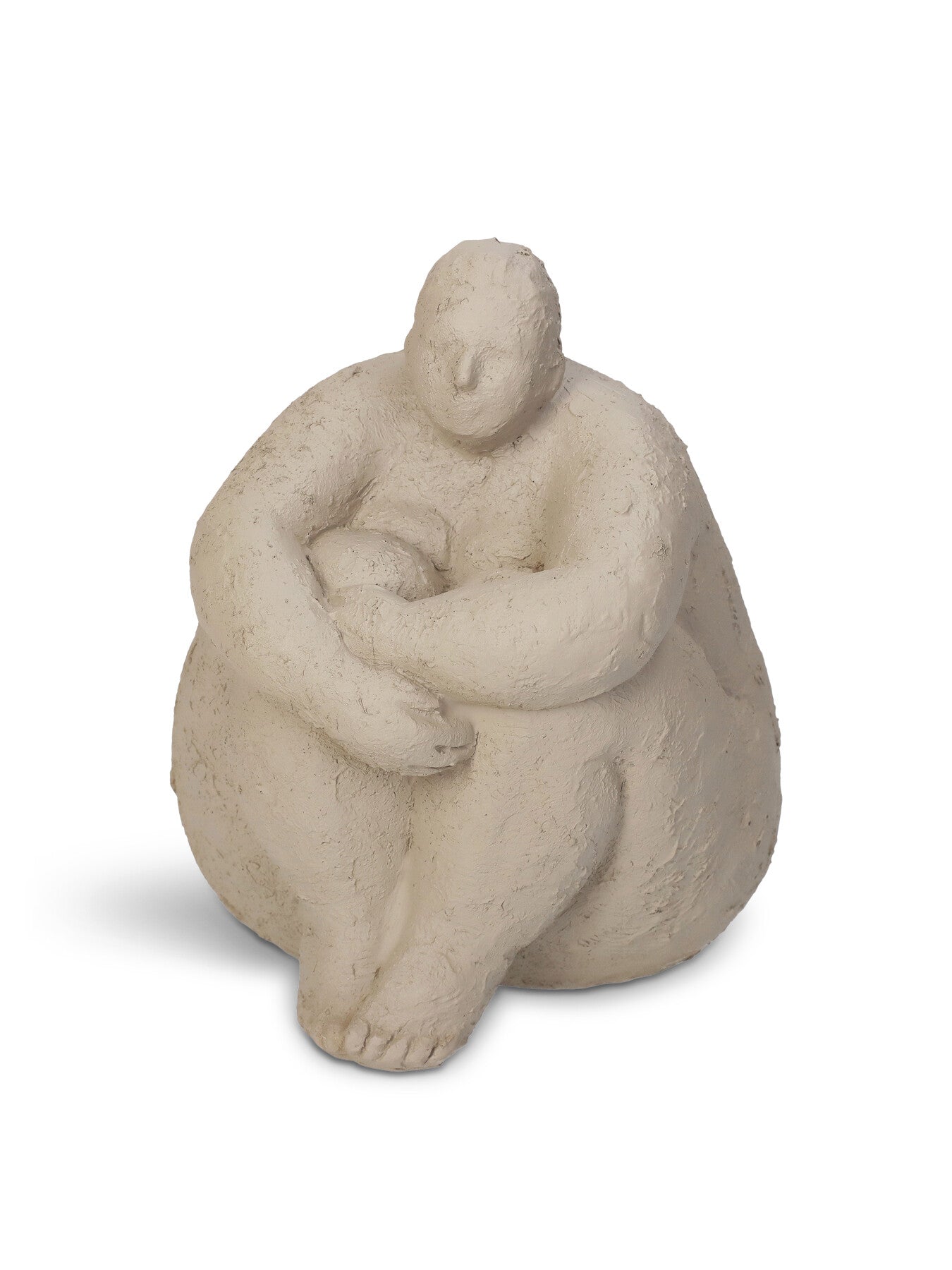 Ornament Big Woman Beige