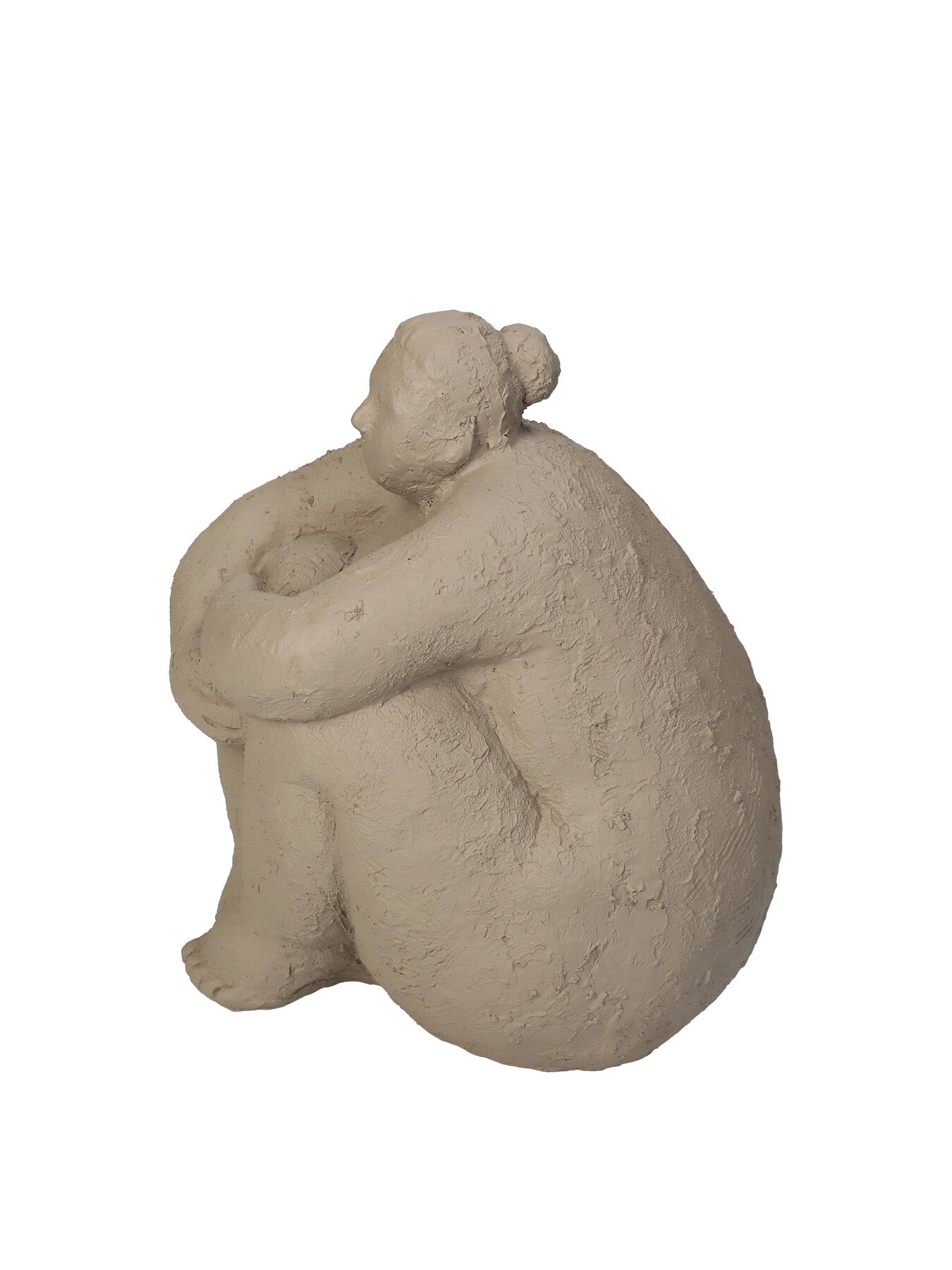 Ornament Big Woman Beige