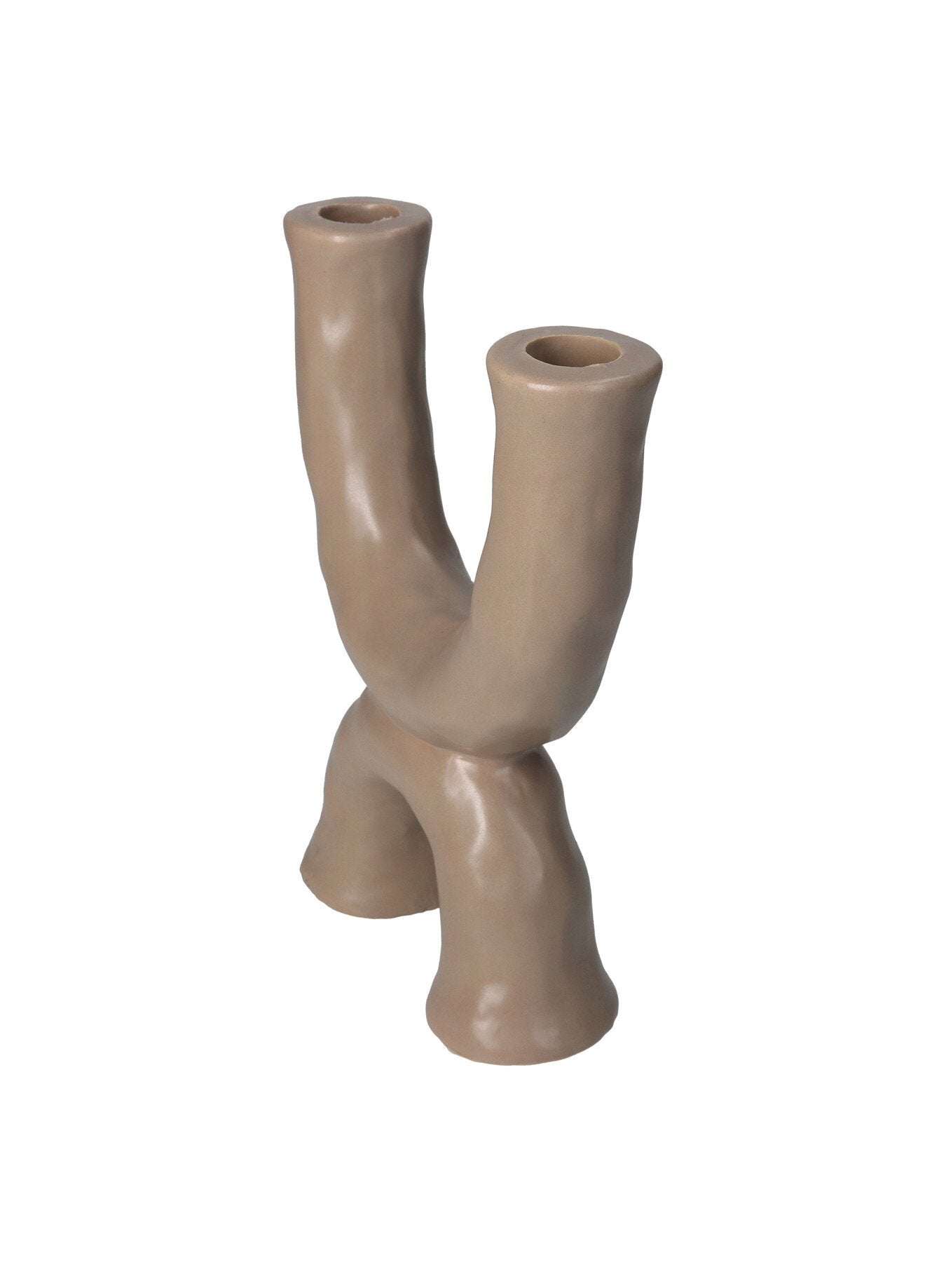 Candle Stick Organic Beige