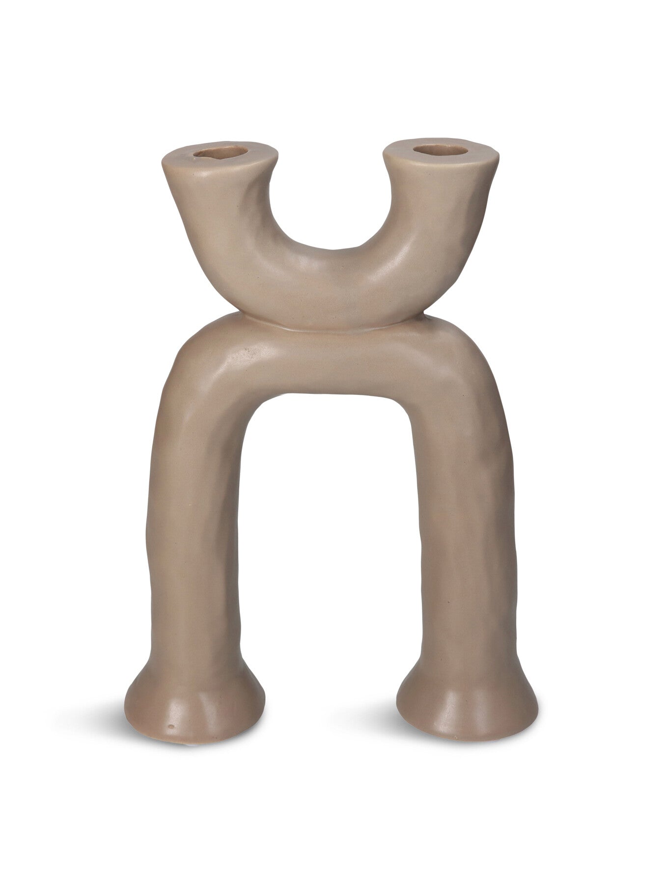 Organic Beige Candle Stick