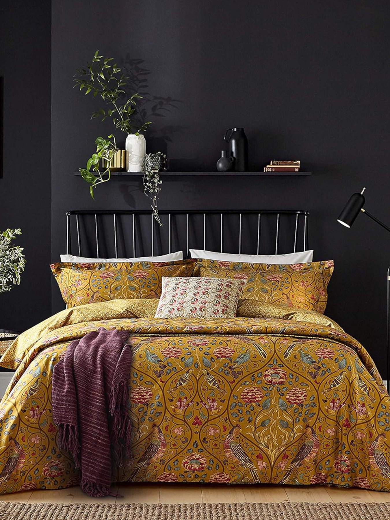 Seasons By May Duvet Cover Set Golden Yellow
