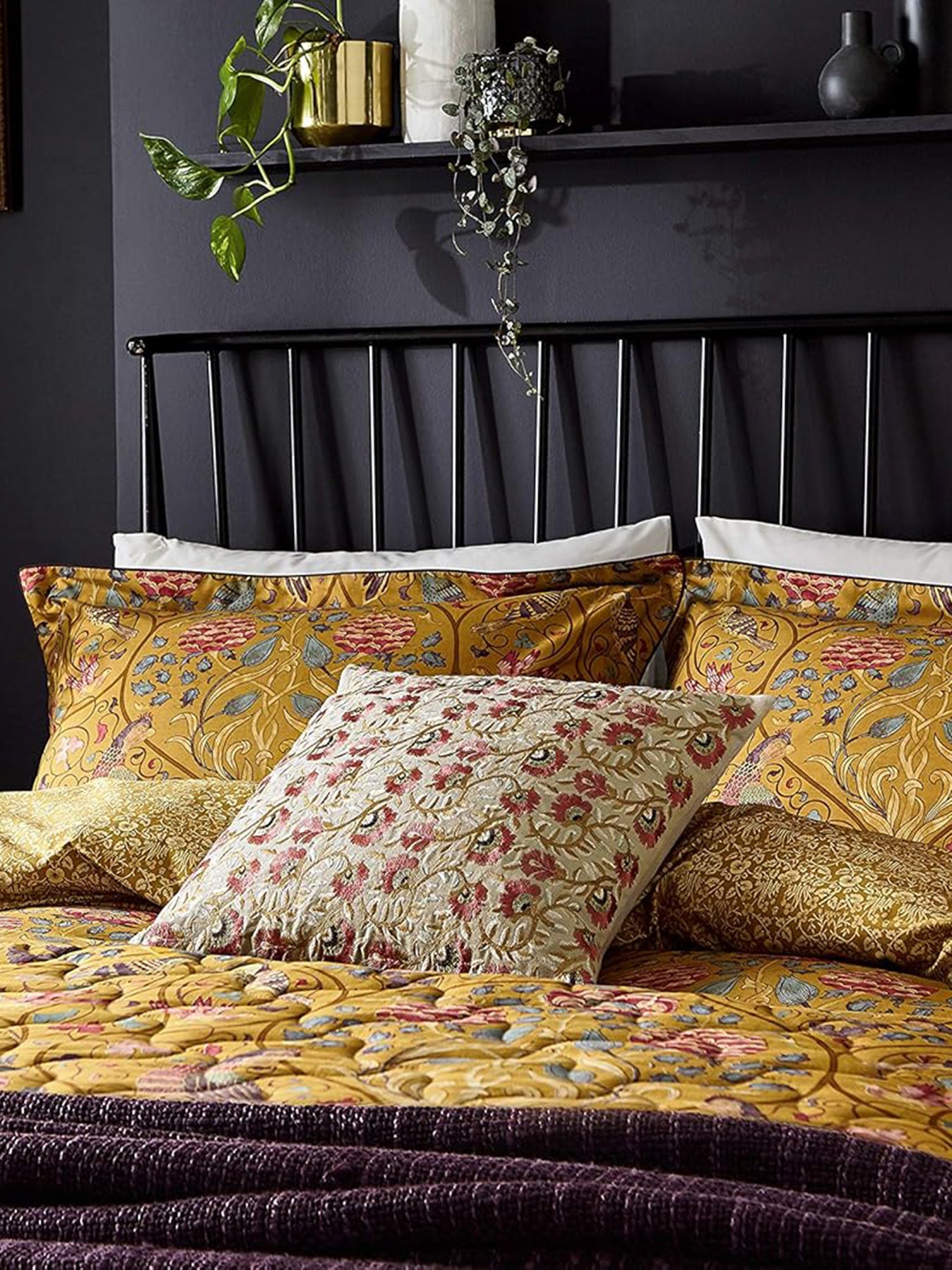 Seasons By May Duvet Cover Set Golden Yellow