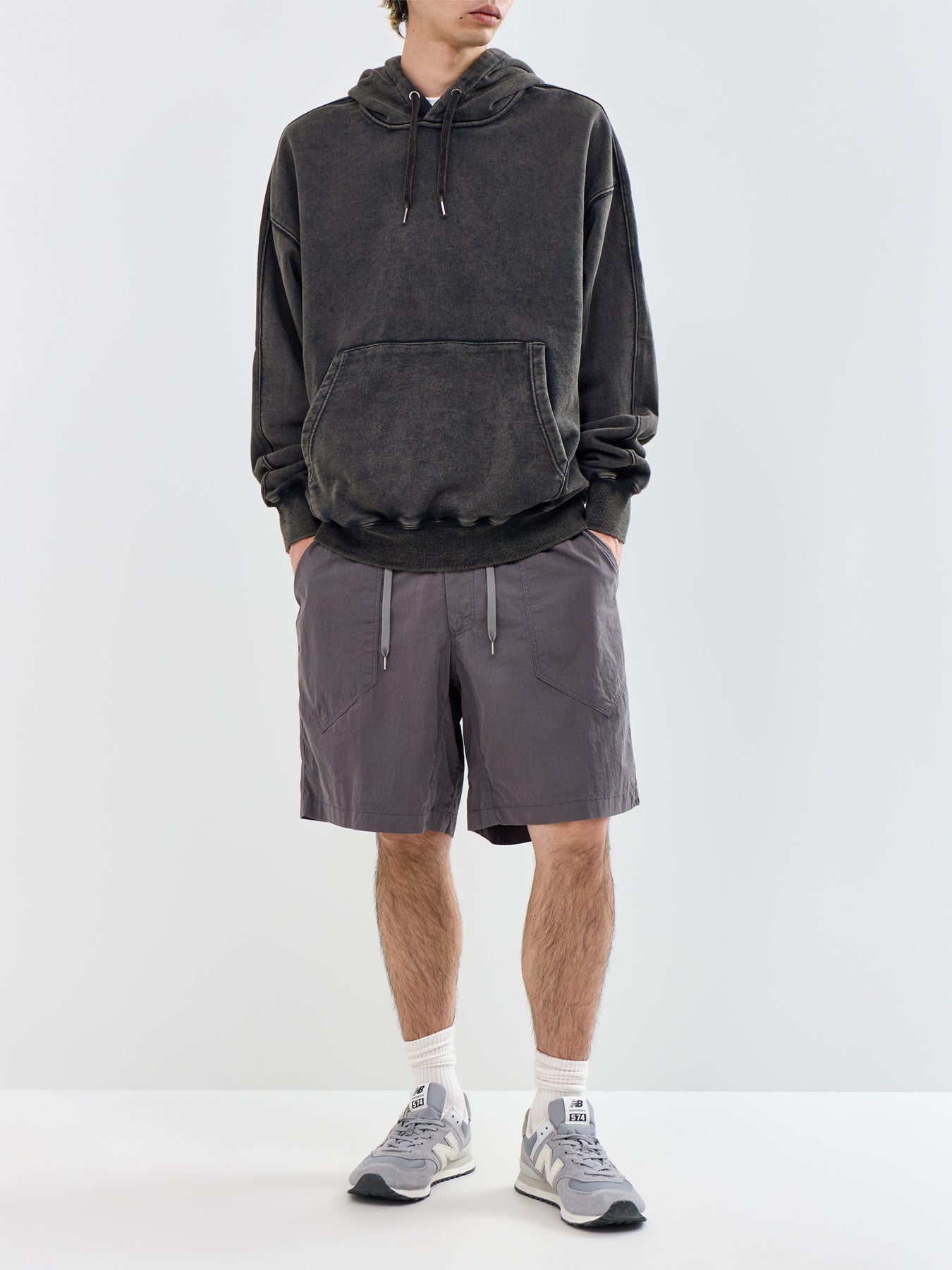 Vintage Dyeing Pullover Hoodie Multi