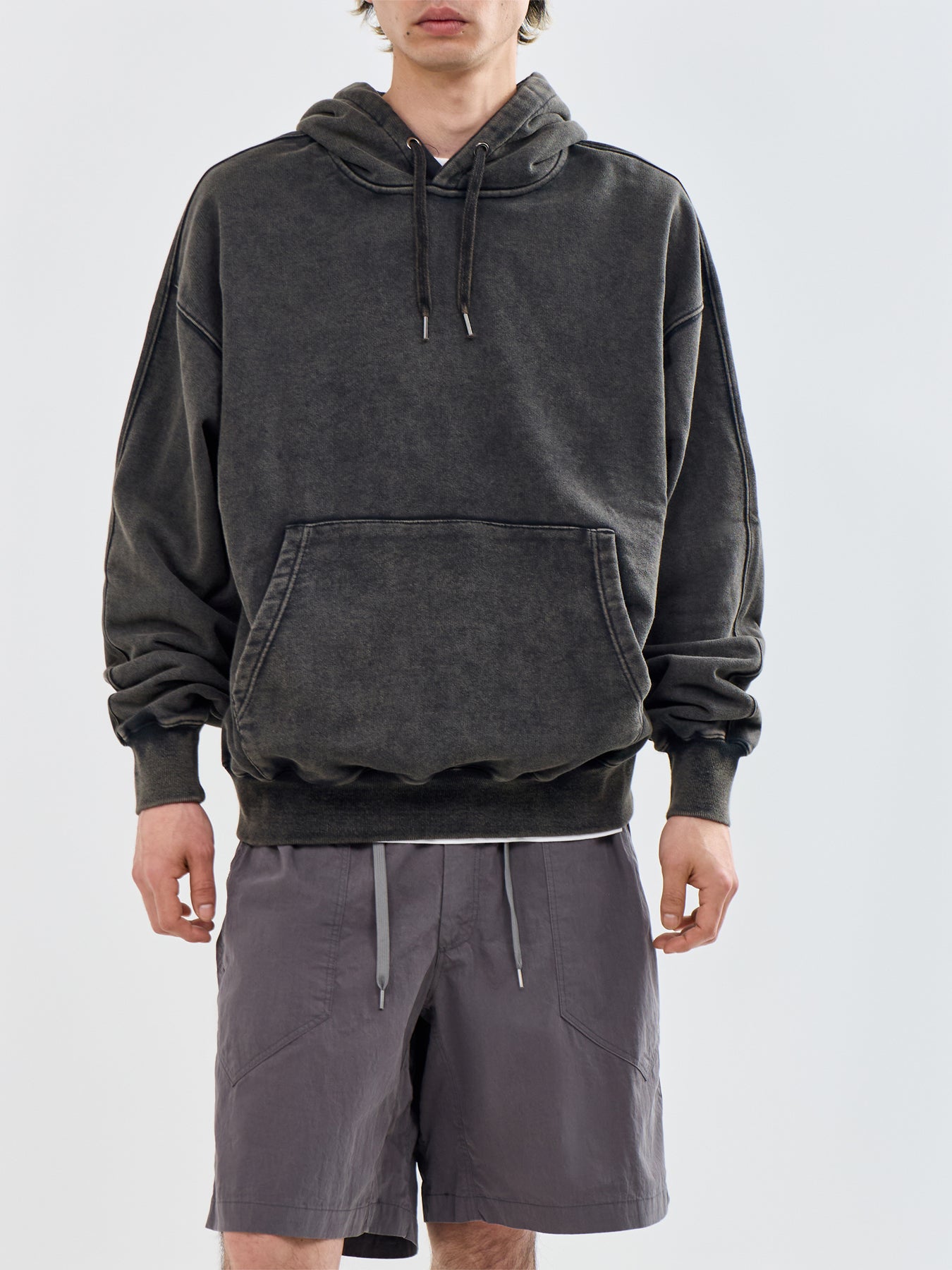 Vintage Dyeing Pullover Hoodie Multi