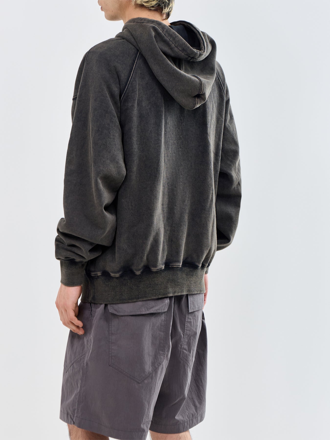 Vintage Dyeing Pullover Hoodie Multi