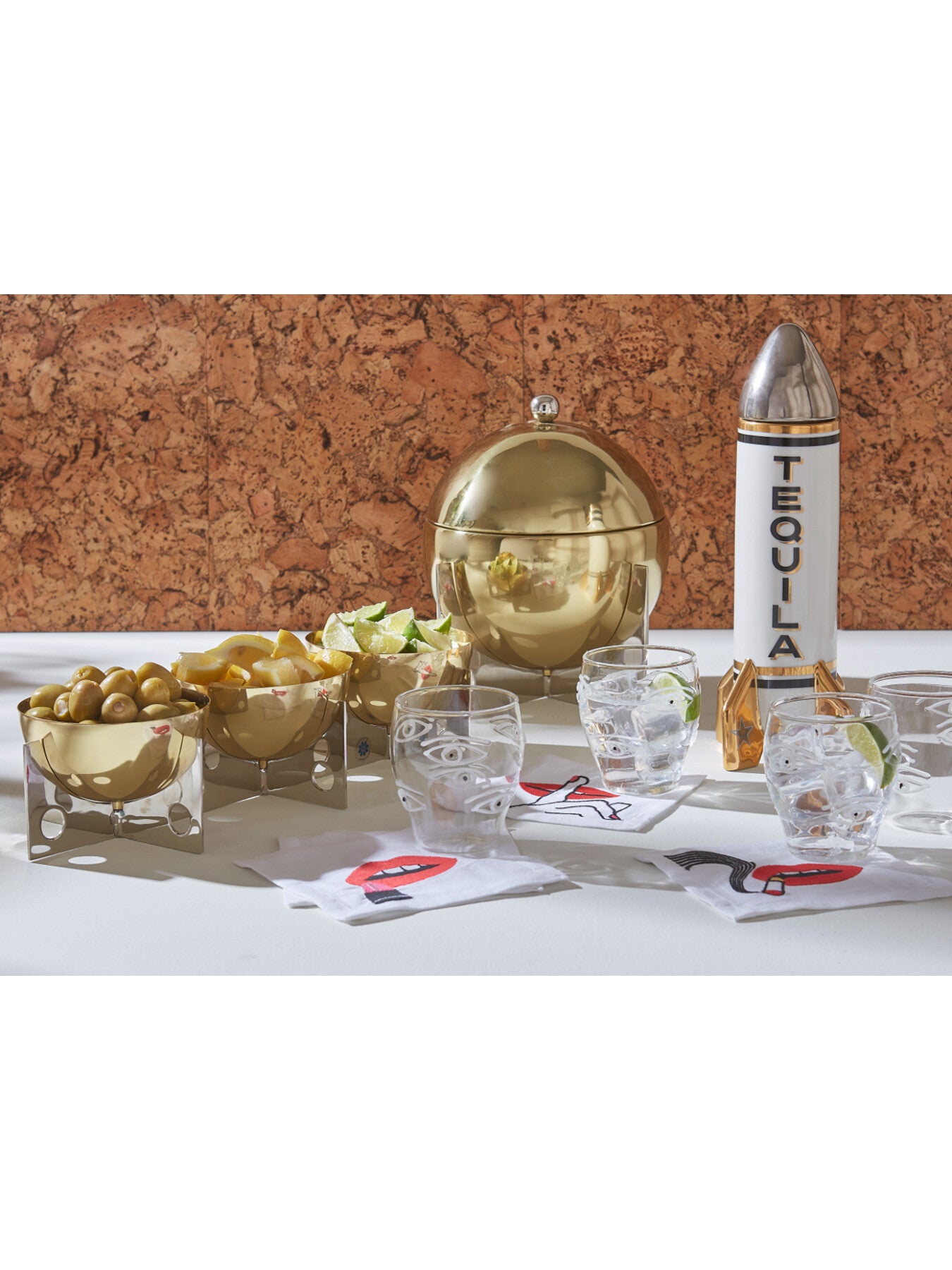 Oculus Glassware Set of 4