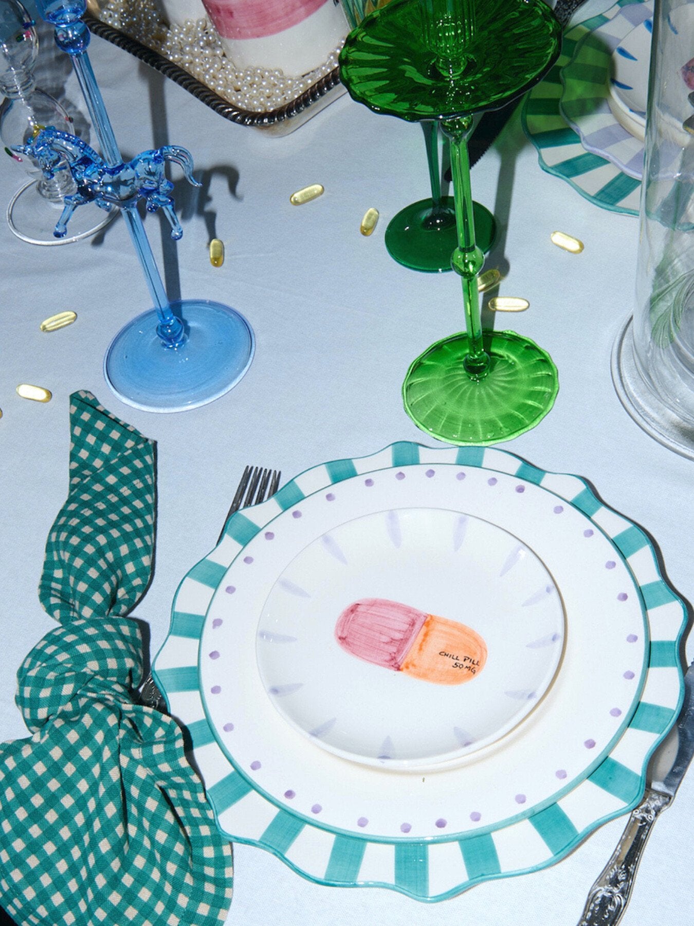 Chill Pill Dessert Plate