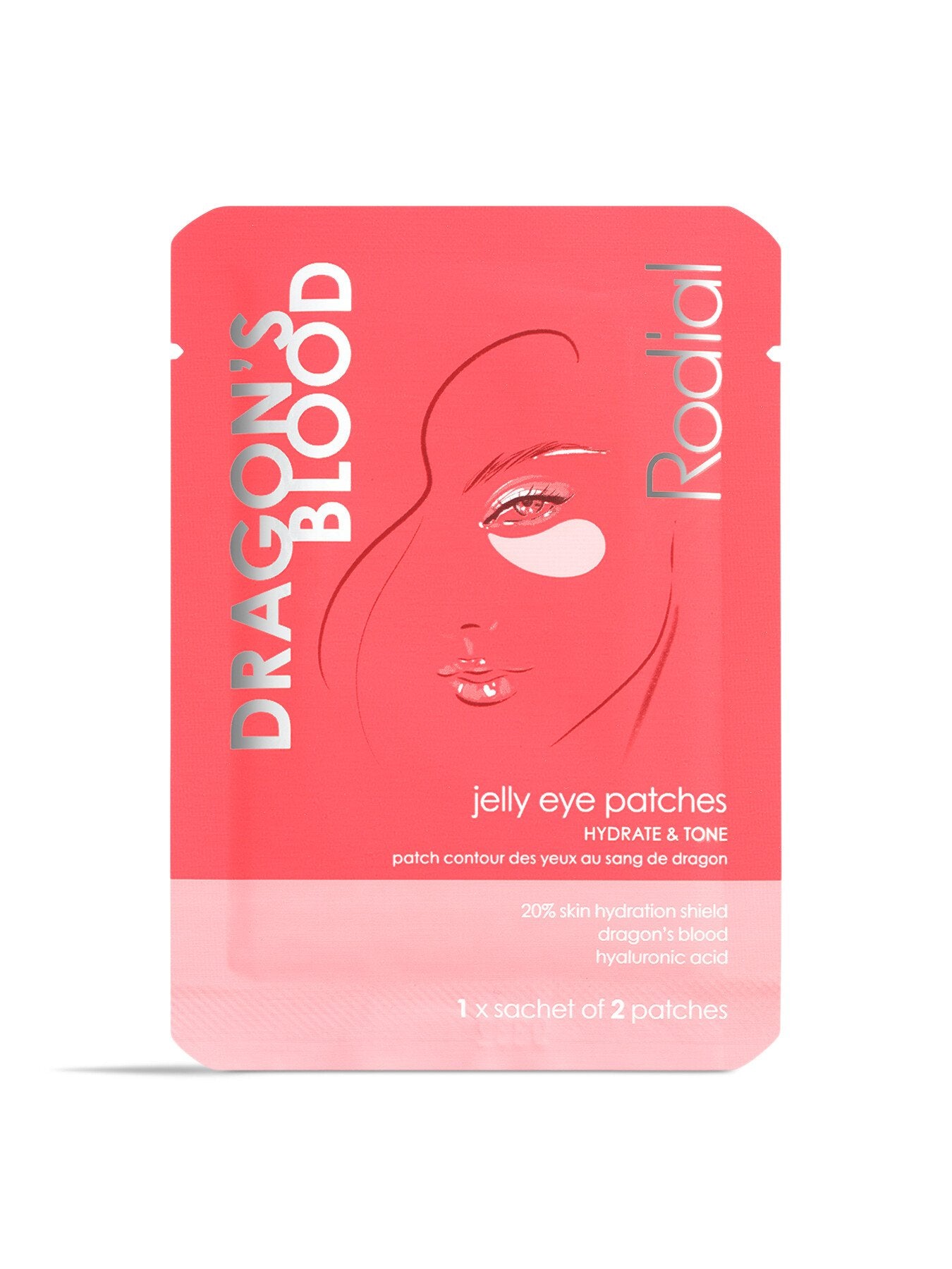 Dragons Blood Jelly Eye Patches - Single Sachet