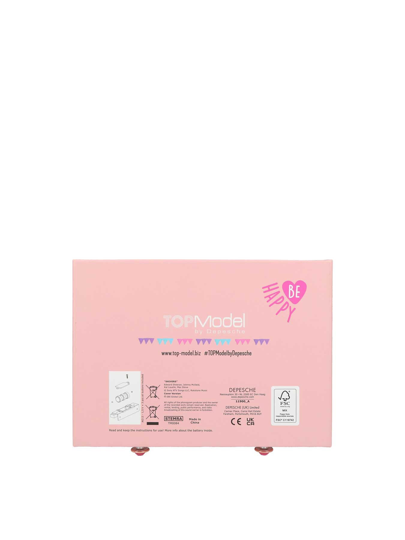 TOPModel Big Cosy Jewellery Box With Code And Sound