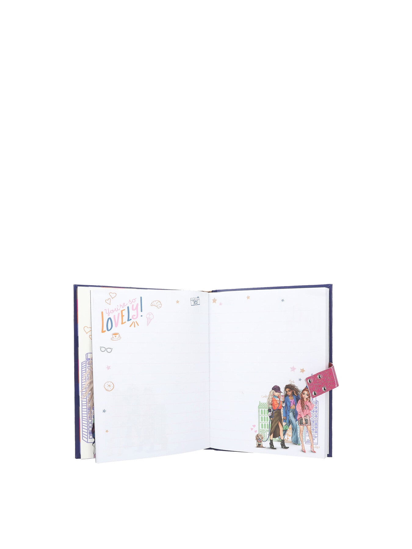 TOPModel City Girls Diary With Code And Sound