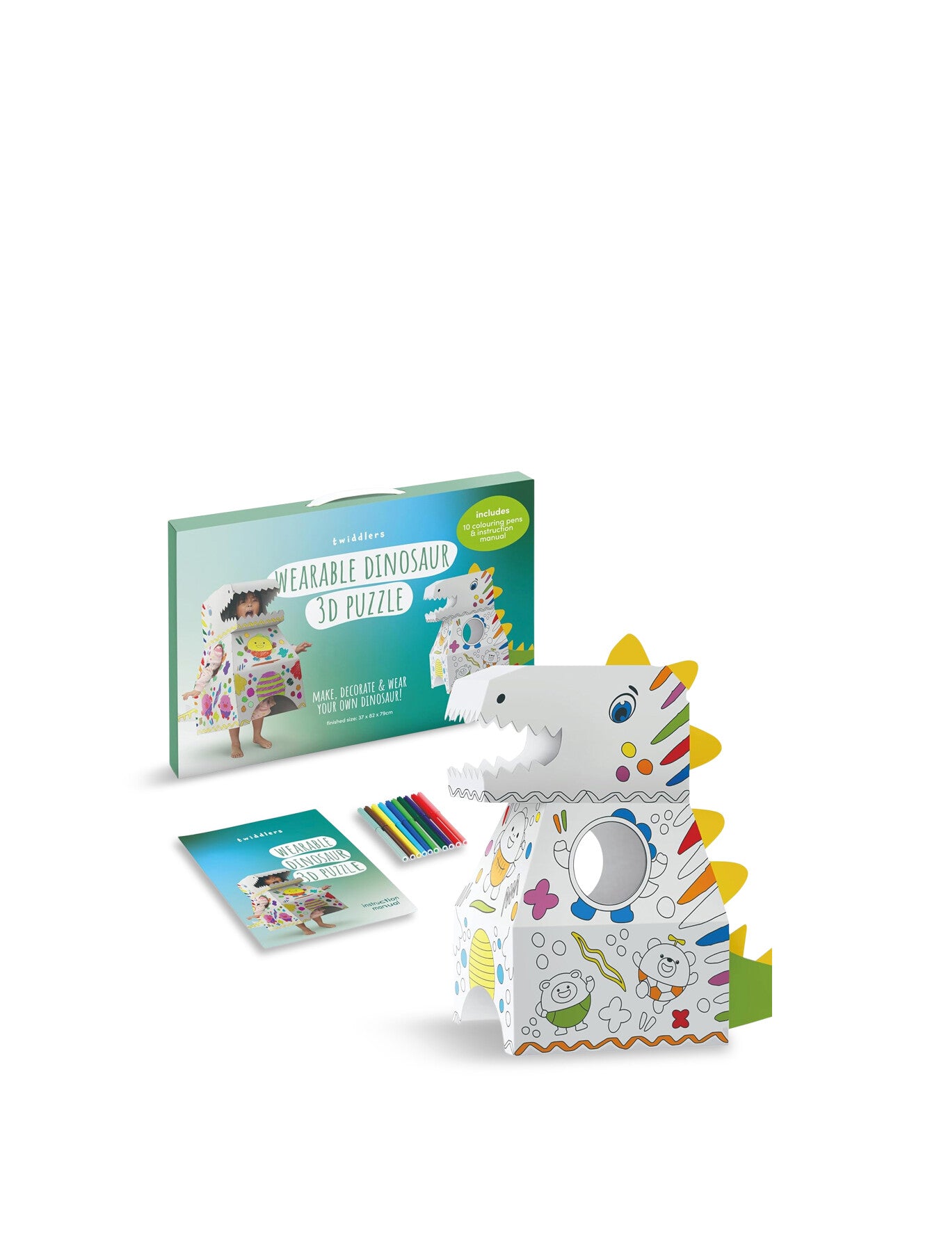 Dinosaur 3D Puzzle Dress Up