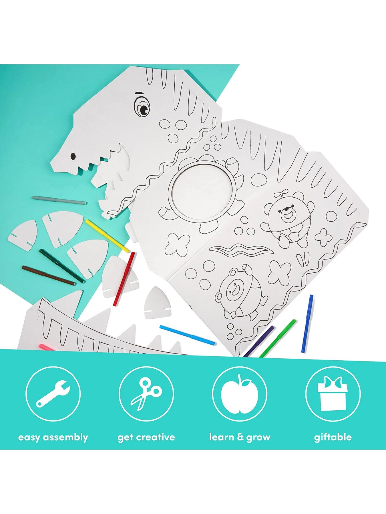 Dinosaur 3D Puzzle Dress Up