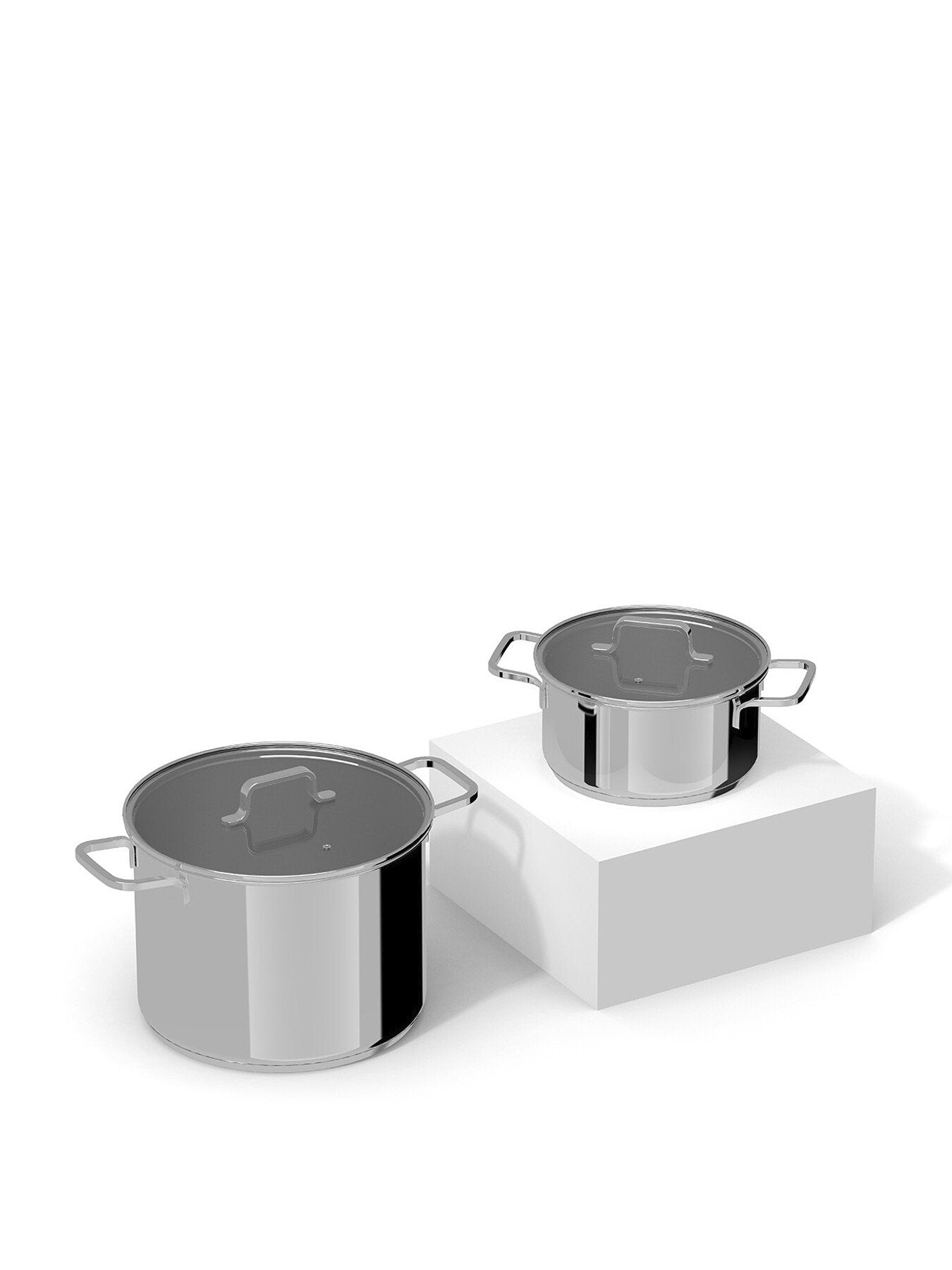 DiNA Helix Recycled Stainless Steel Stockpot 6.6L