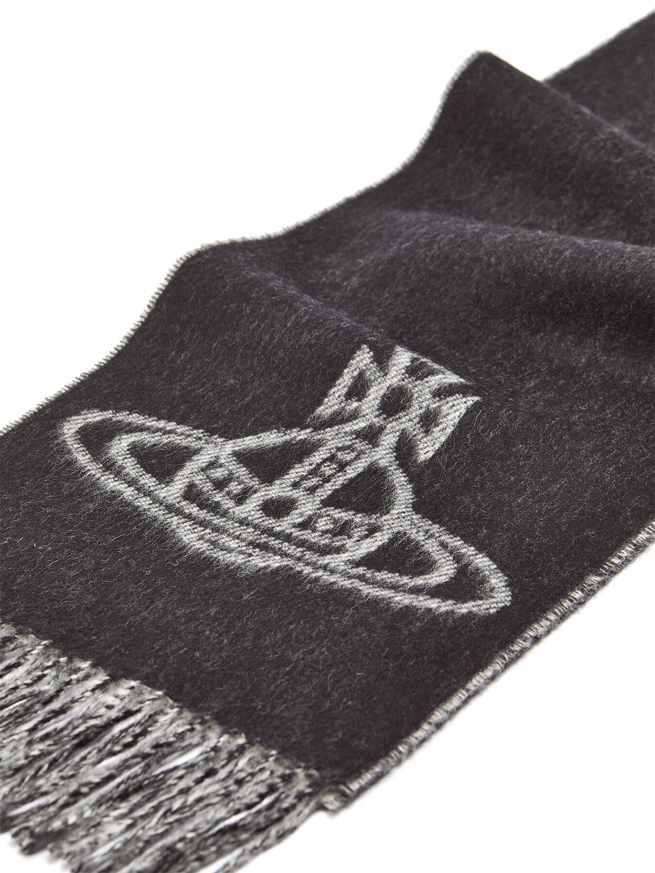 Single Orb Wool Scarf