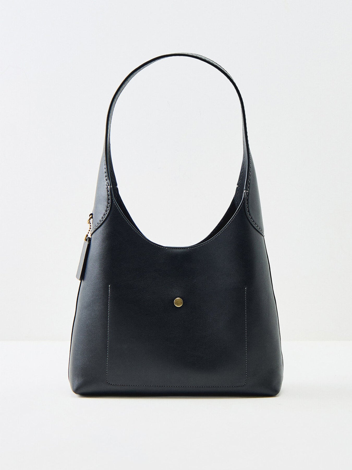 Brooklyn 39 Leather Shoulder Bag Black