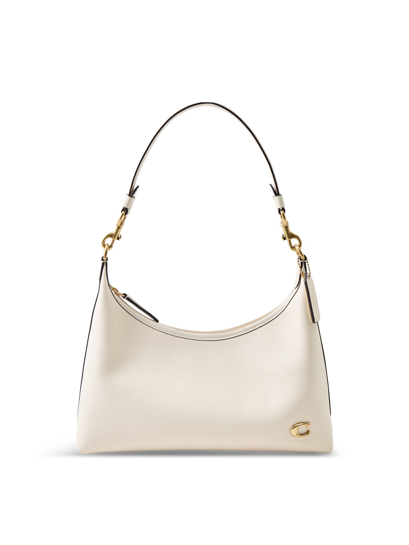 Juliet 25 Leather Shoulder Bag Chalk