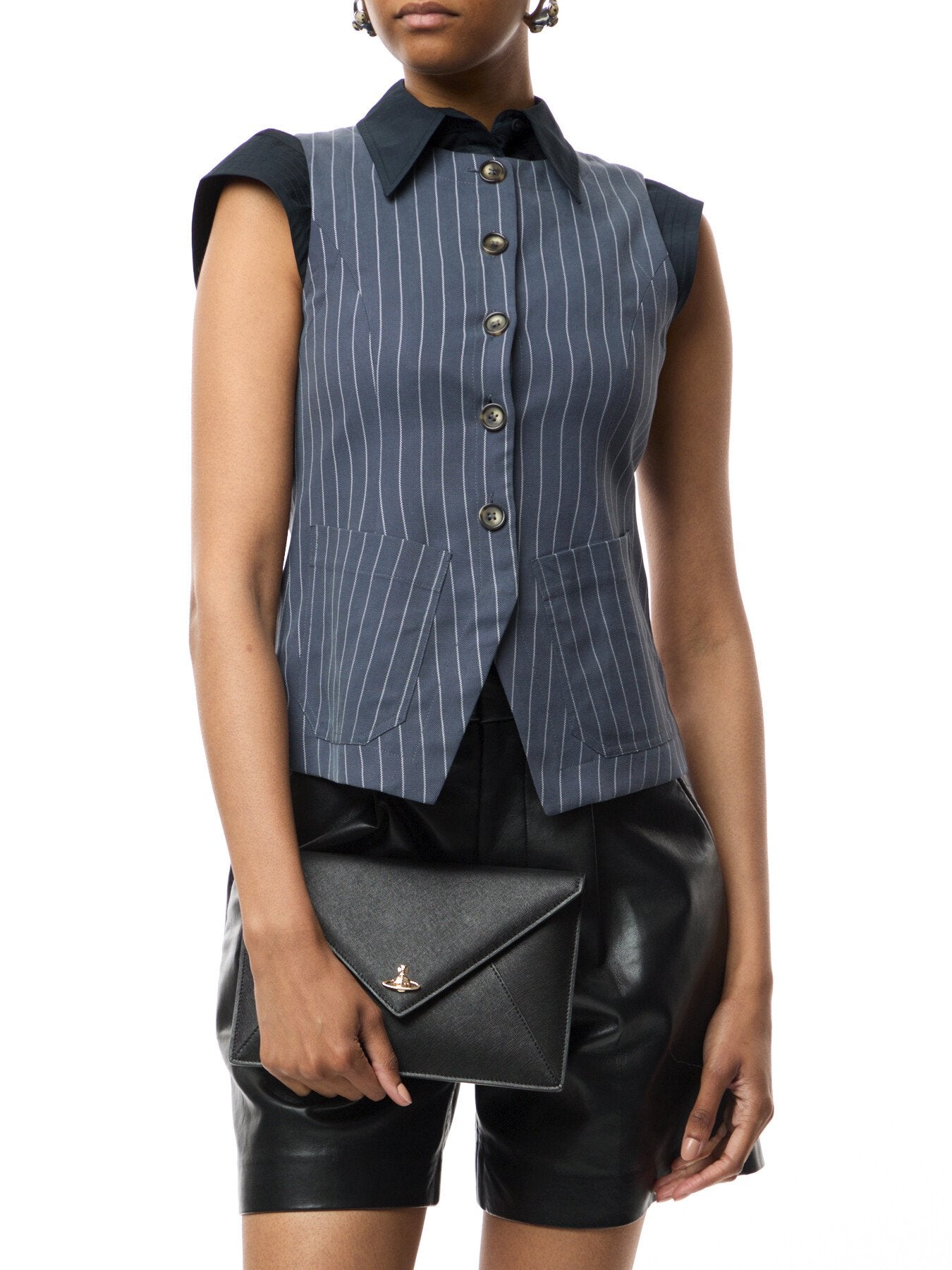 Saffiano Envelope Clutch Bag