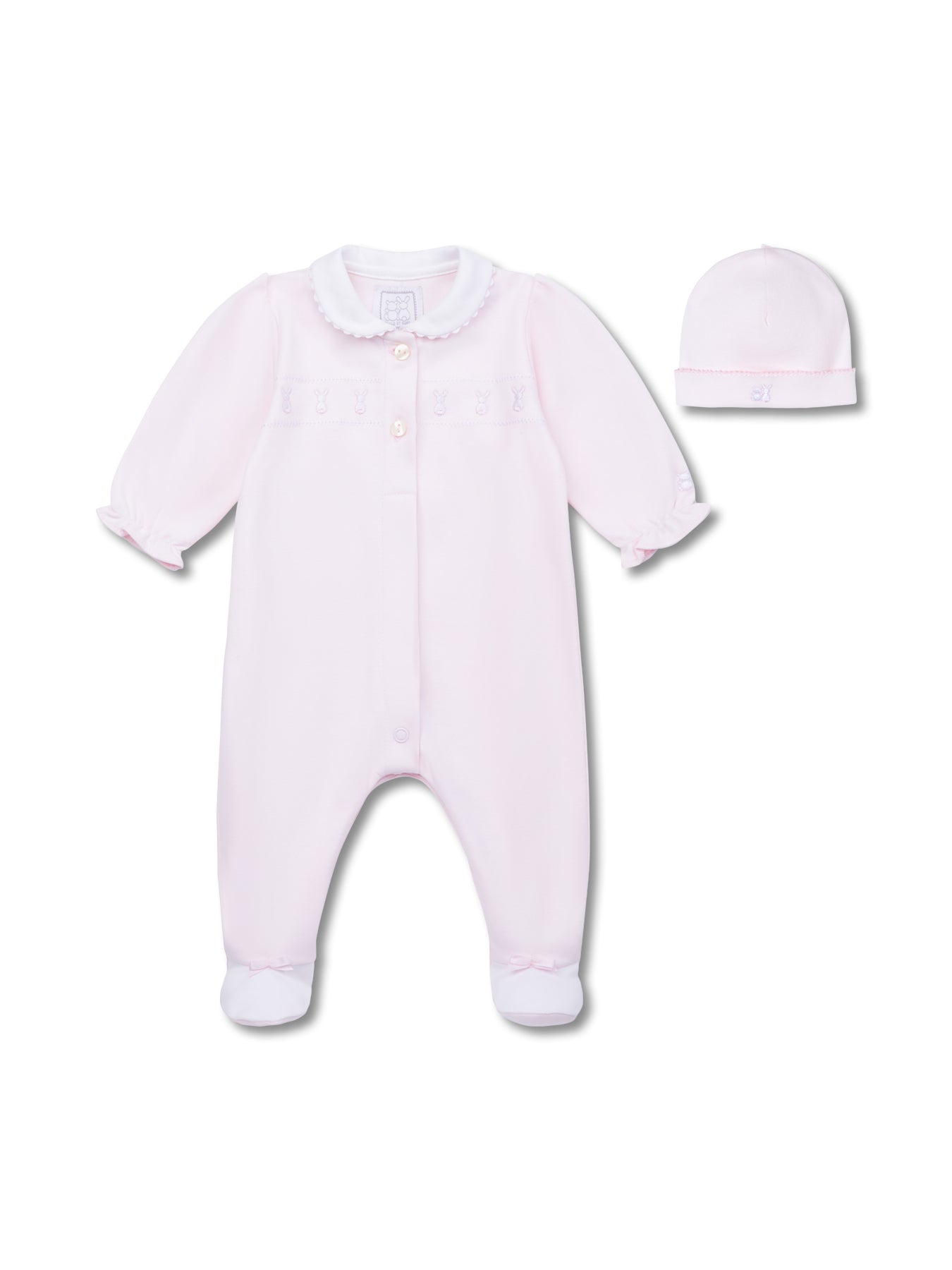 Helen Babygrow and Hat Set Pink