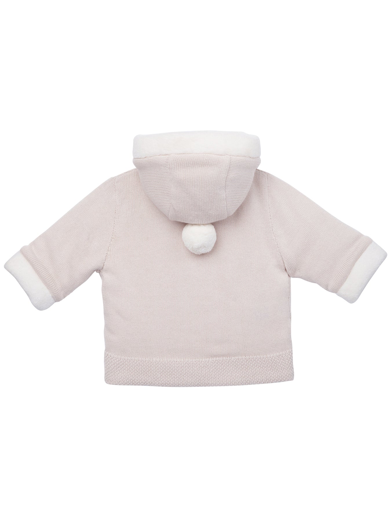 Holland Knitwearted Jacket Fur Hood & Sleeve