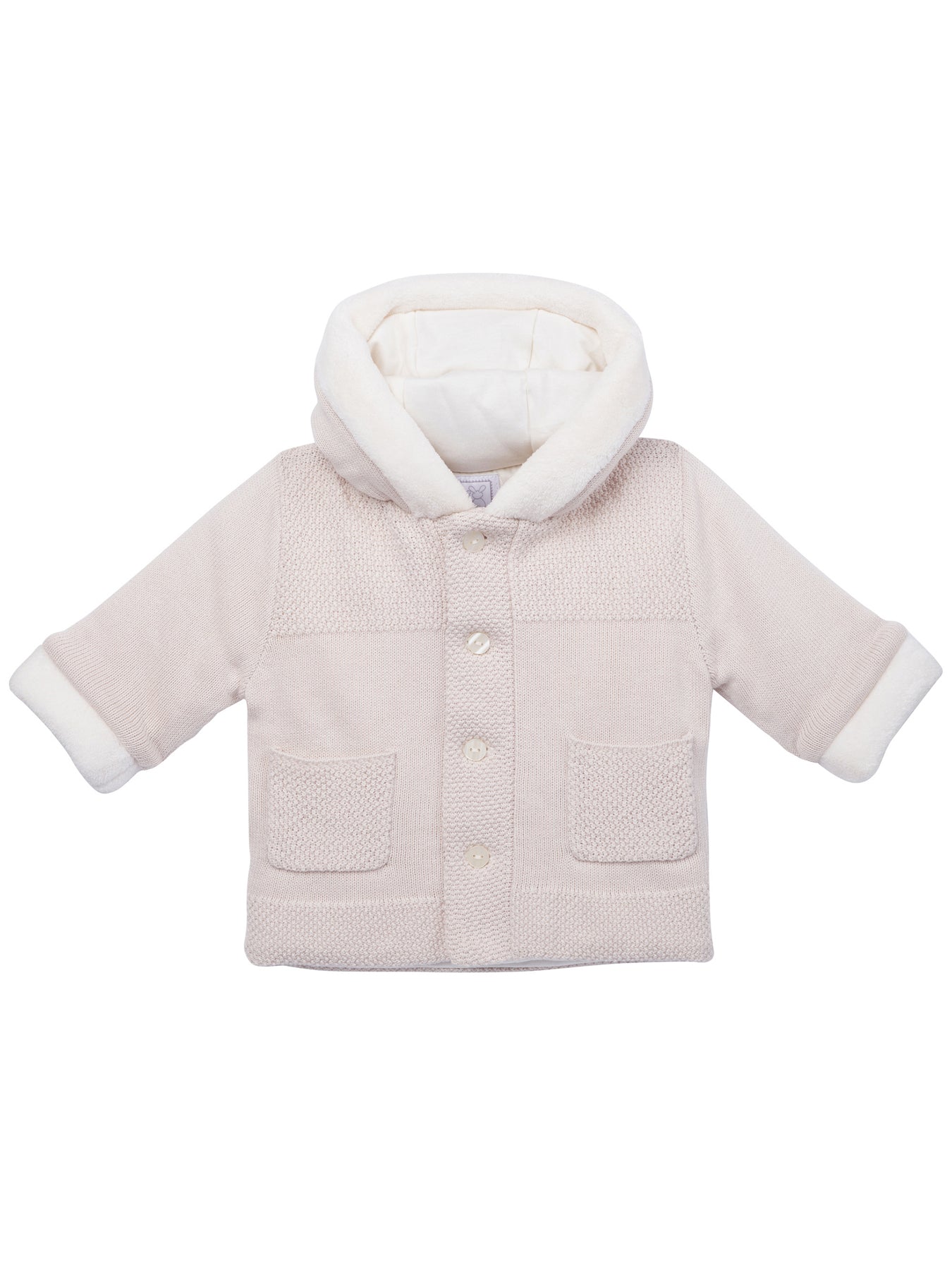 Holland Knitwearted Jacket Fur Hood & Sleeve