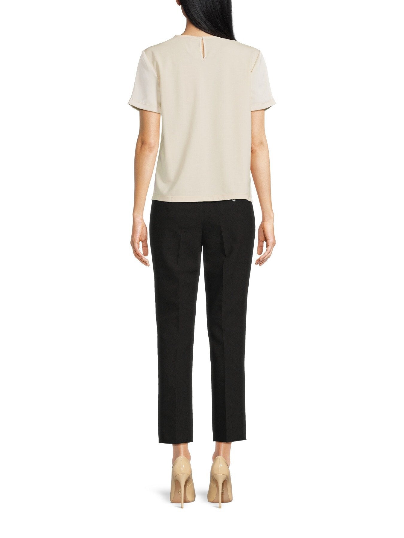 Gilbert Short Sleeve Satin T-Shirt