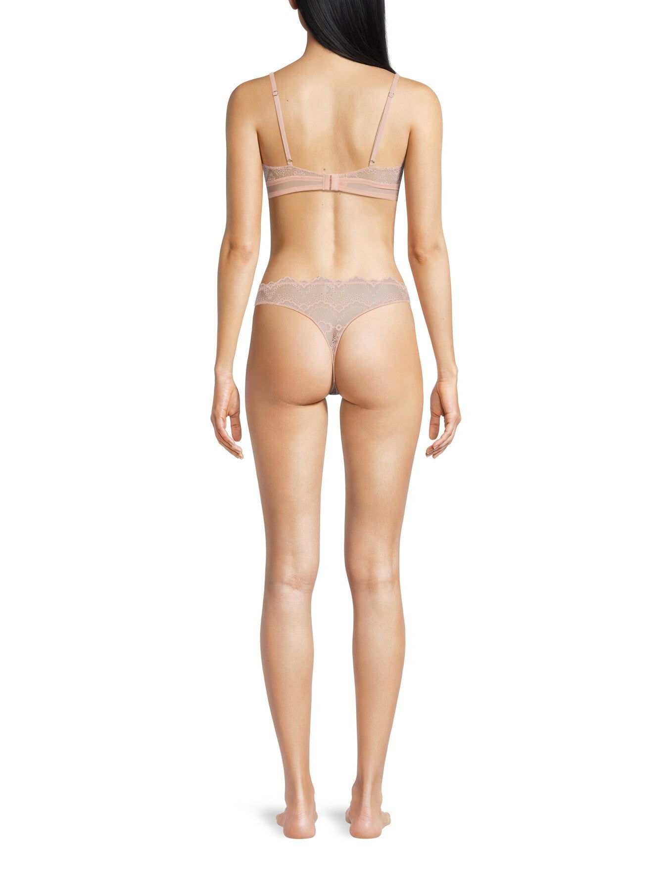 Lace Mesh Plunge Bralette