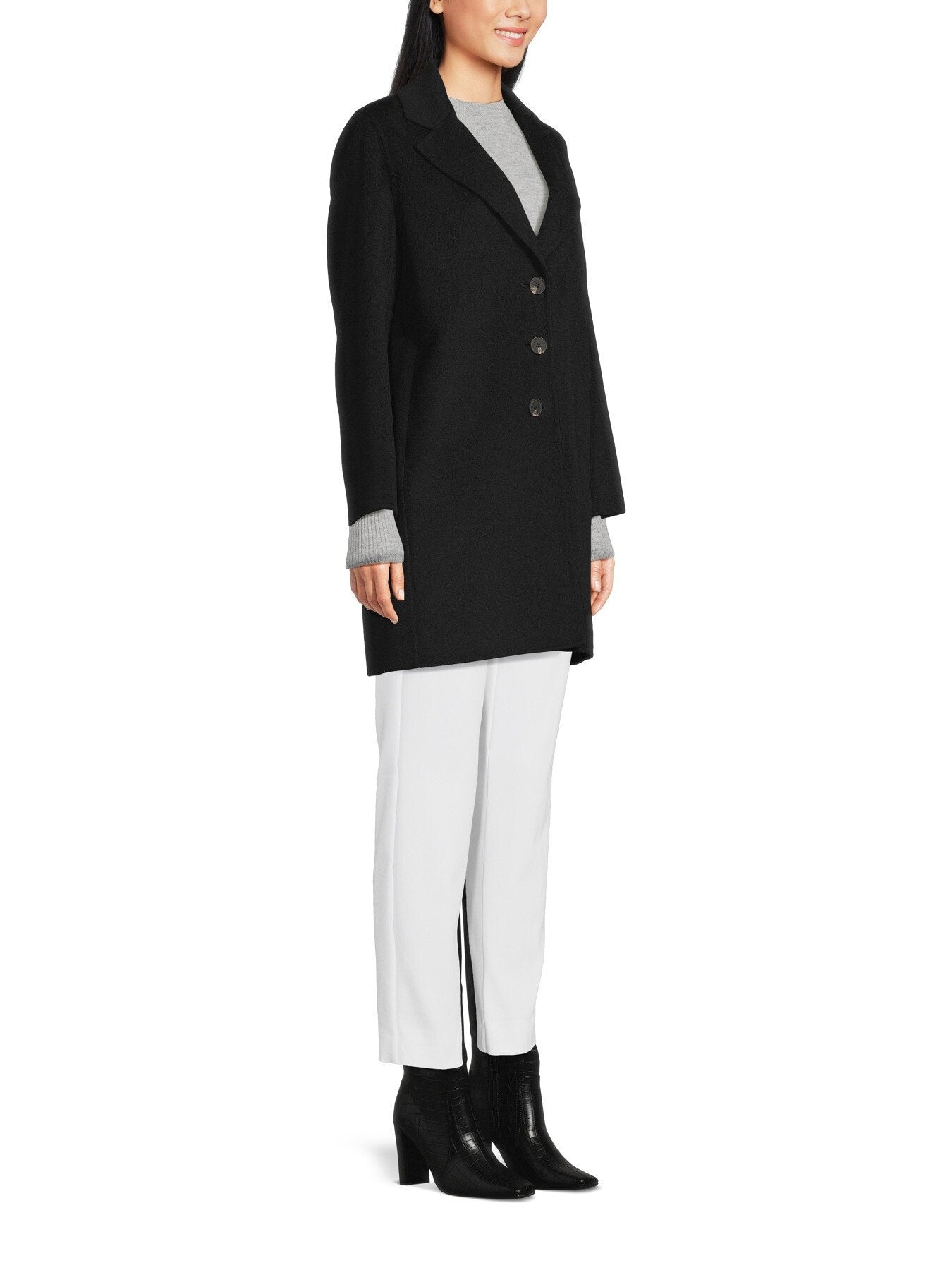 Won Short Wool Coat