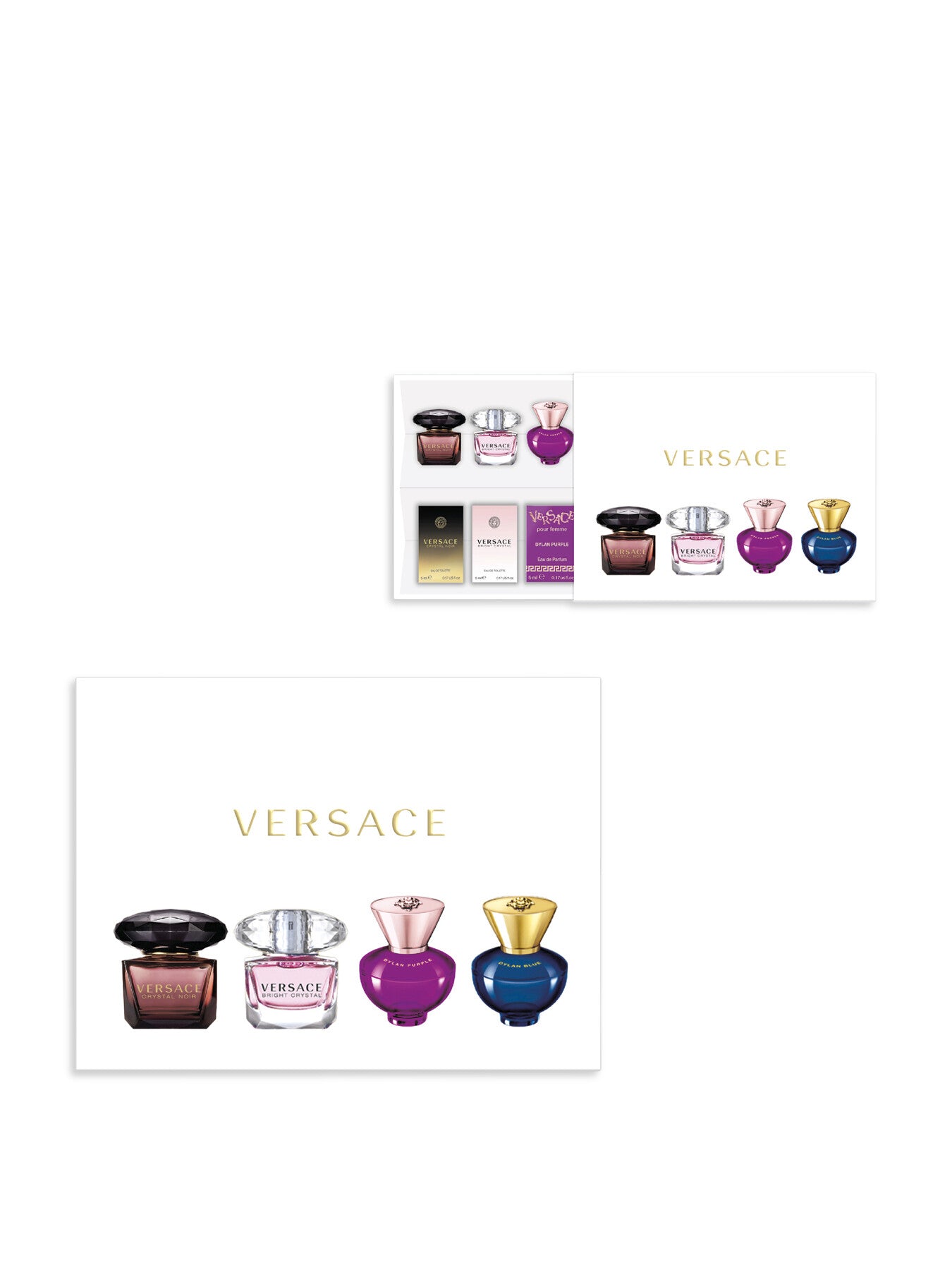 Versace Womens Miniature Set 4 x 5ml