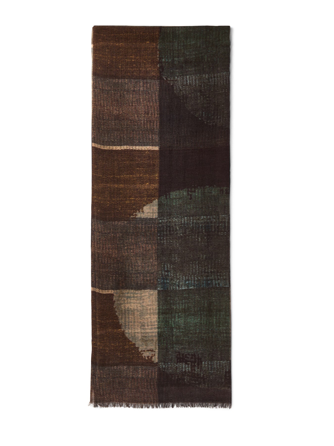 Scarf 409 Virgin Wool Cotton Blend