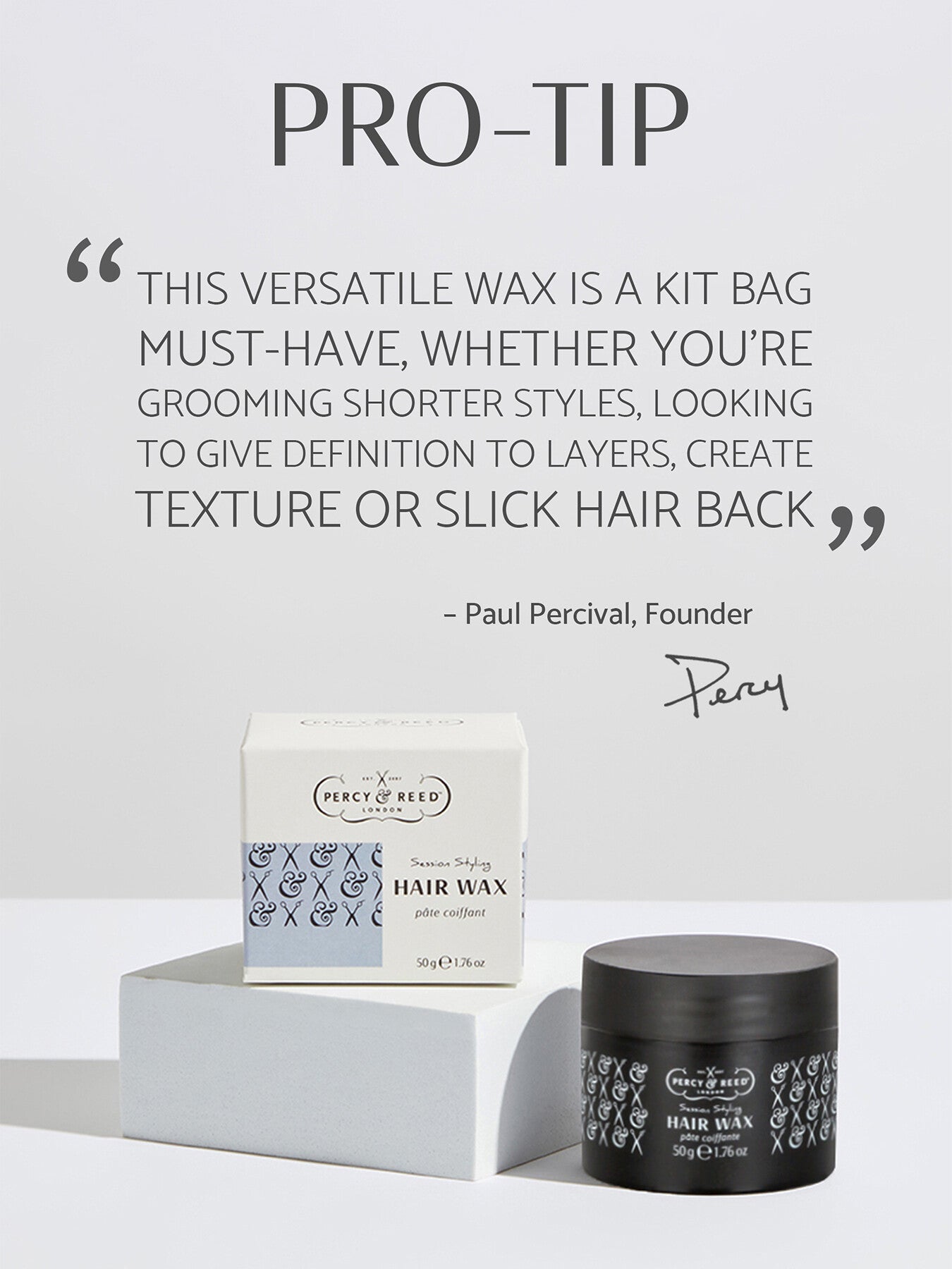 Session Styling Hair Wax 50g