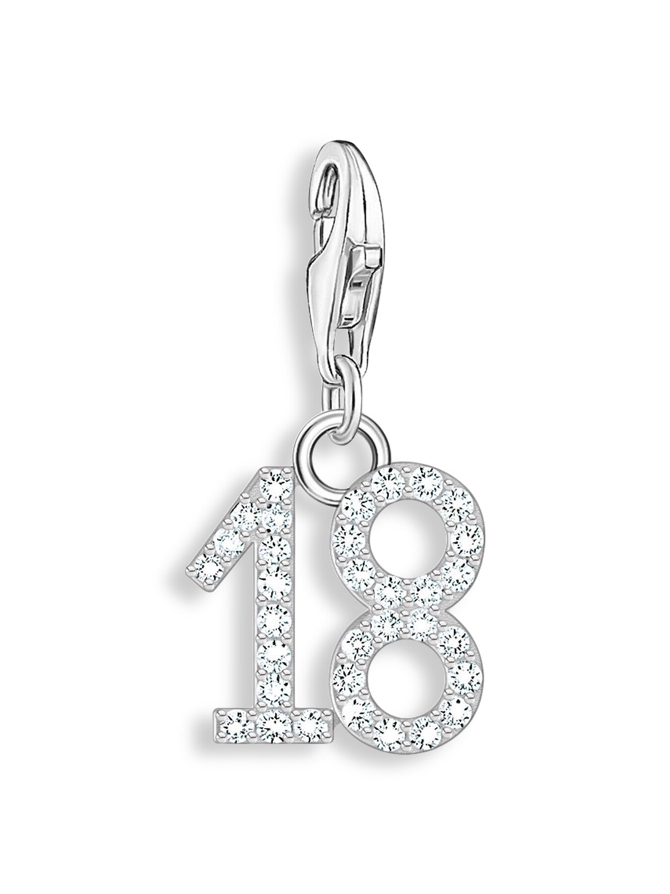 Sparkling 18th Charm