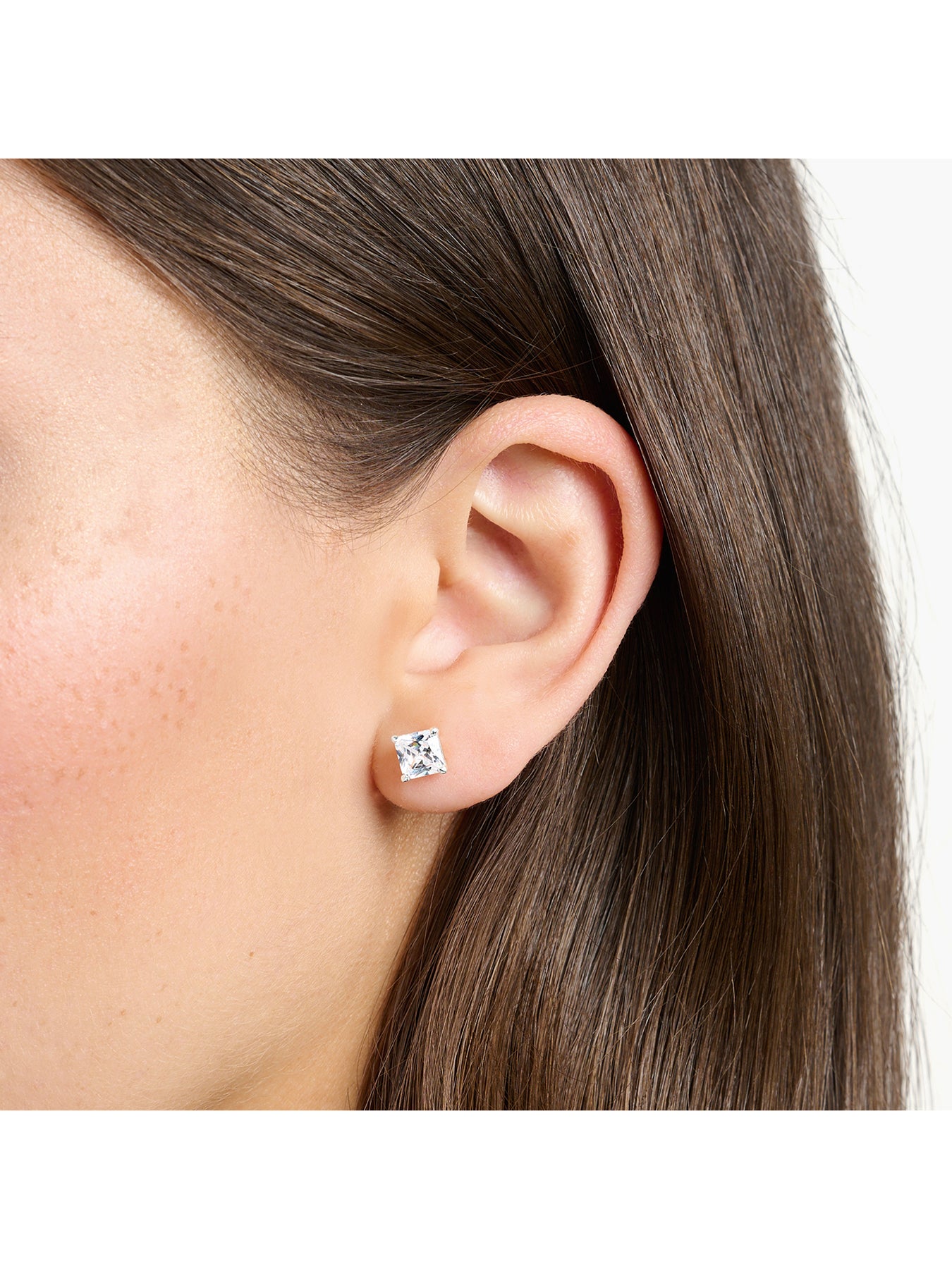 Square Stud Earrings