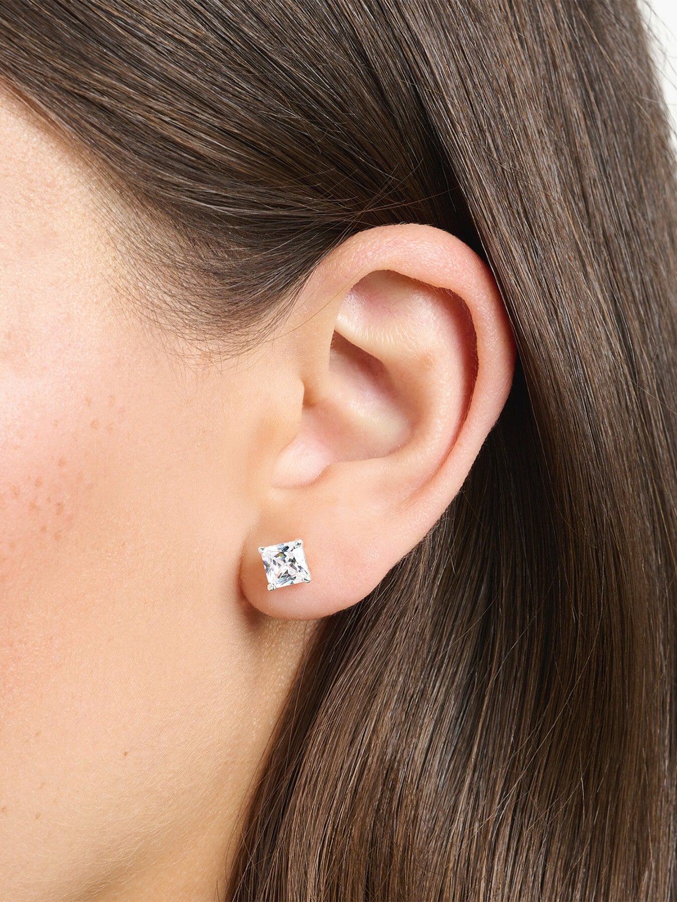 Square Stud Earrings