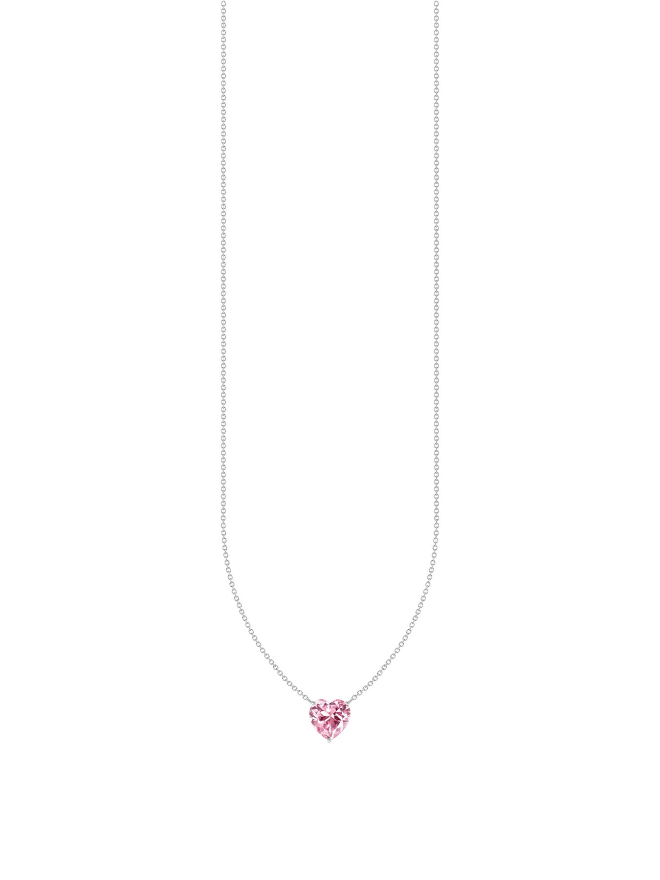 Heart Crystal Pendant Necklace