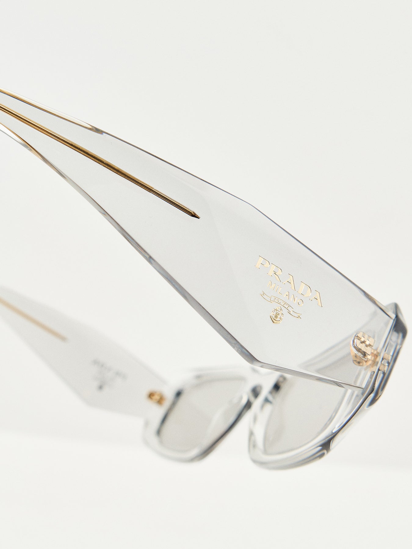 Acetate Transparent Sunglasses TRANSPARENT GREY