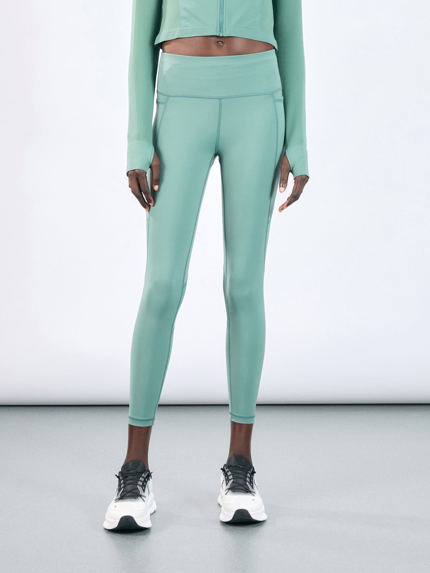 Power Aerial Mesh 7/8 Gym Leggings