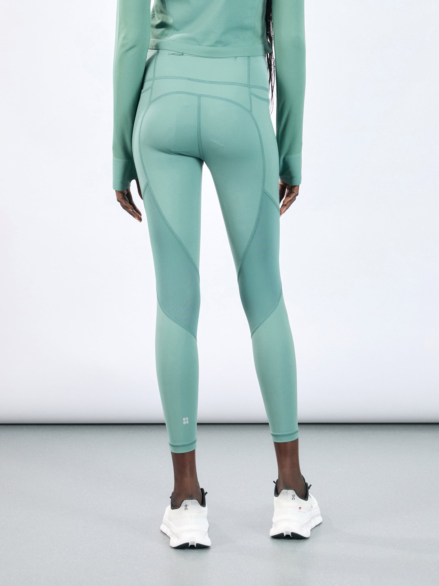 Power Aerial Mesh 7/8 Gym Leggings