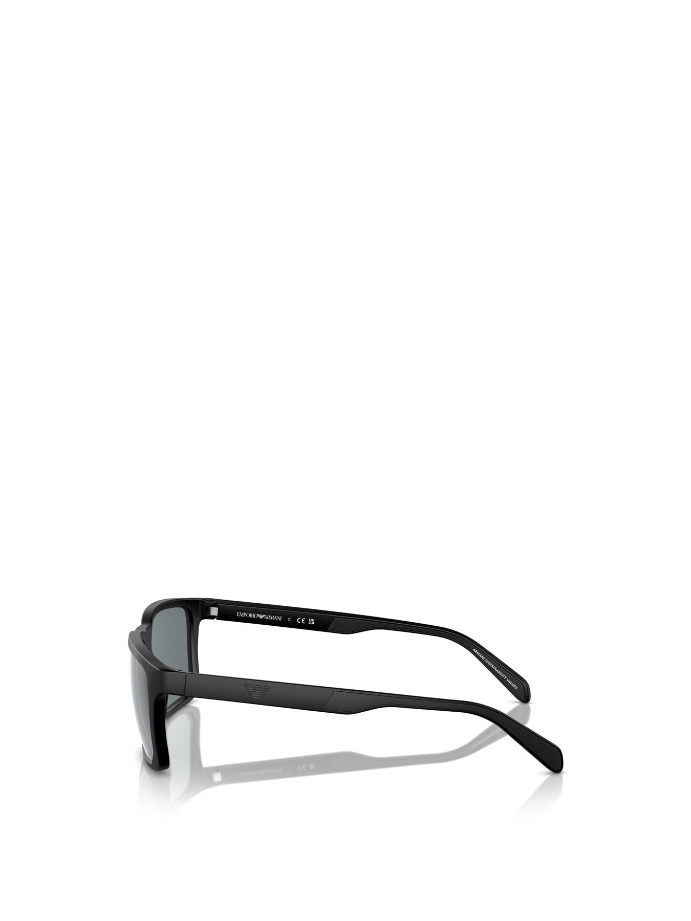 EA4219 Rectangular Injected Mens Sunglasses