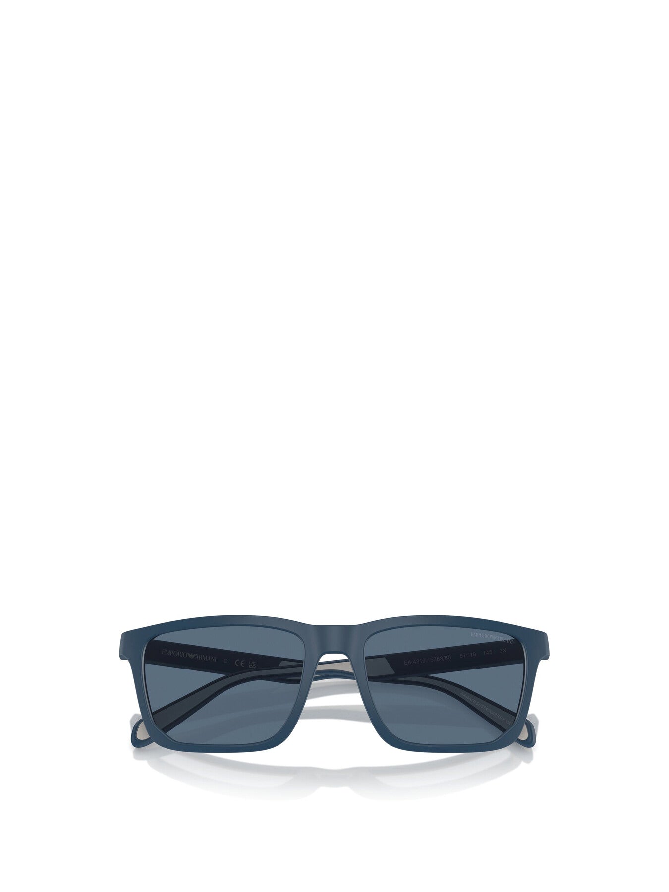 EA4219 Rectangular Injected Mens Sunglasses