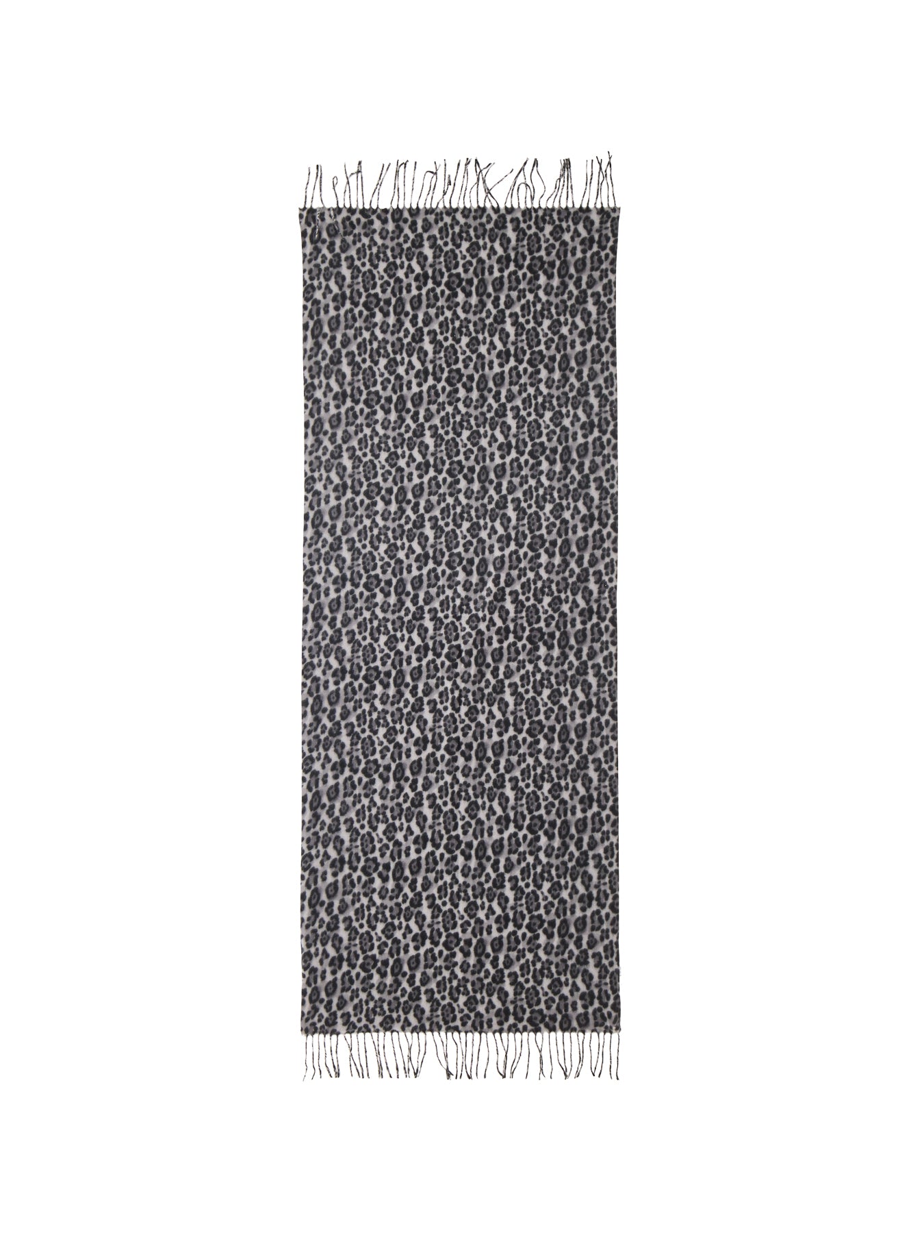 Leopard Scarf Grey