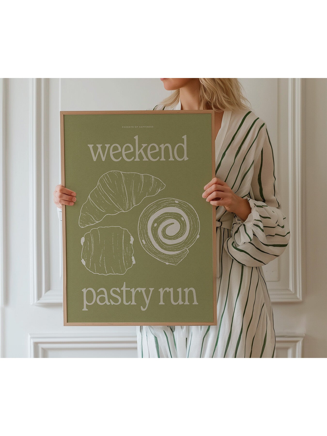 Weekend Pastry Run A3 Print